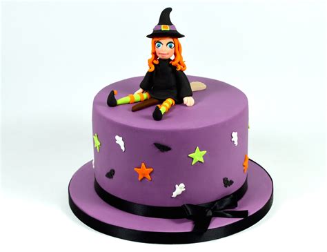 Complete Your Witch-themed Dessert Table with a Child Witch Cake Topper